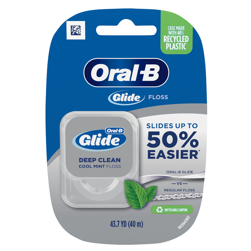 Oral-B Glide Pro-Health Deep Clean Cool Mint Dental Floss 40m