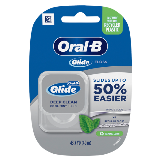 Oral-B Glide Pro-Health Deep Clean Cool Mint Dental Floss 40m