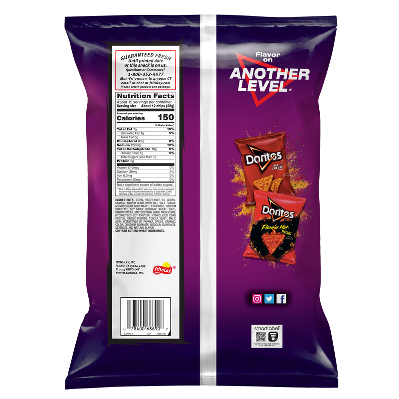 Doritos Spicy Sweet Chili Tortilla Chips Party Size 14.5 oz