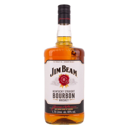 Jim Beam Bourbon Whiskey 1.75L (80 Proof)