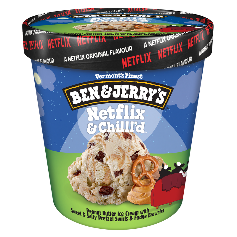 Ben & Jerry's Netflix & Chilll'd Ice Cream Pint