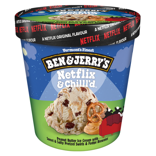 Ben & Jerry's Netflix & Chilll'd Ice Cream Pint