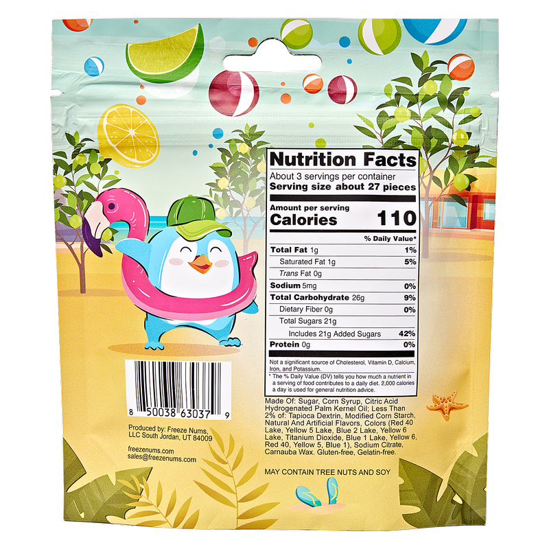 Sour Nums Freeze Dried Candy 2.6oz