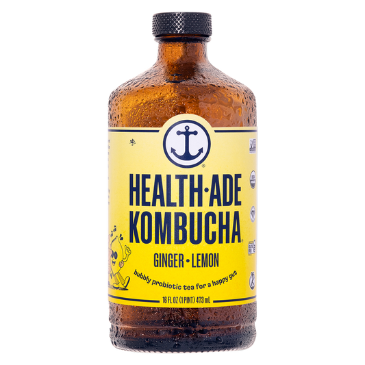 Health-Ade Ginger Lemon Kombucha 16oz Btl