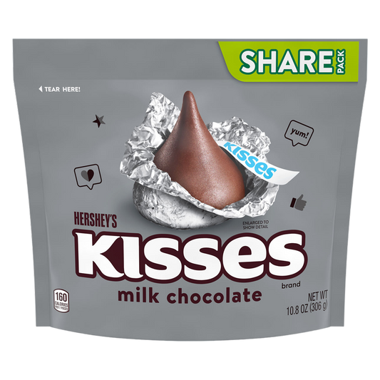 Hershey's Kisses Milk Chocolate Candies, 10.8oz