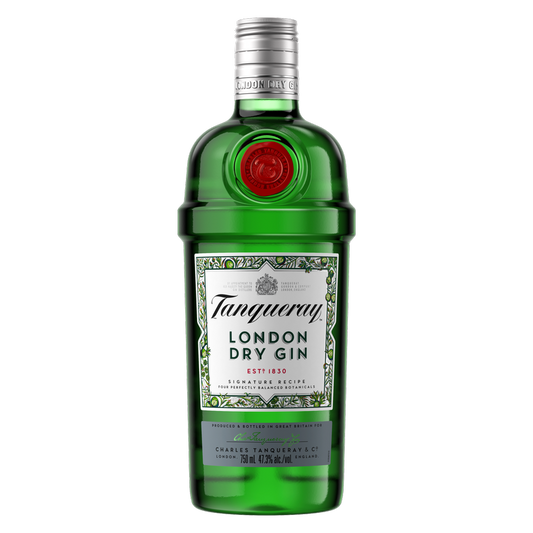 Tanqueray London Dry Gin, 750 mL (94.6 Proof)