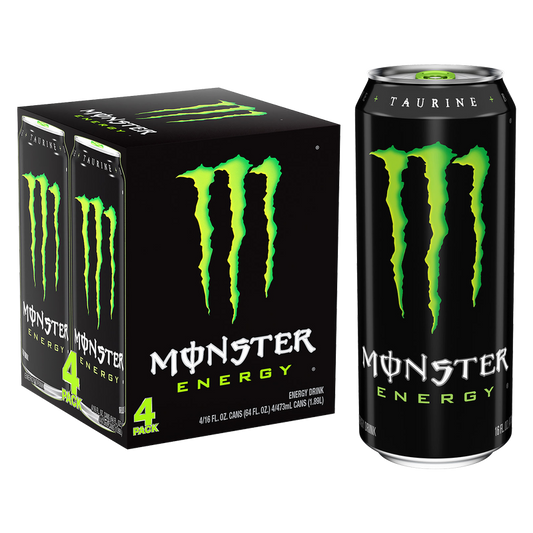 Monster Energy Green 4pk 16oz Can