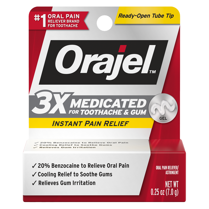 Orajel Tooth & Gum Relief Gel 0.25oz