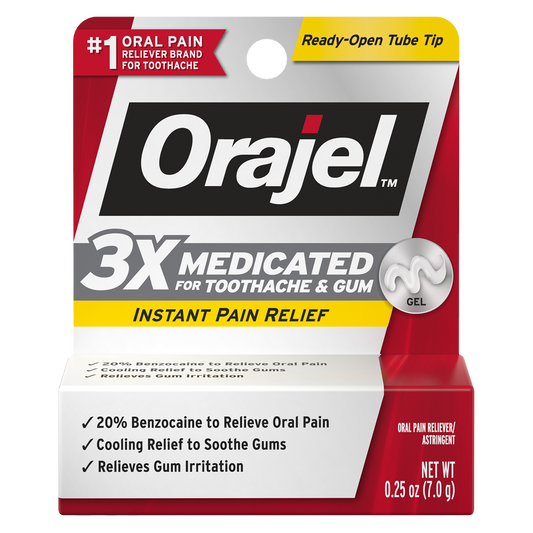 Orajel Tooth & Gum Relief Gel 0.25oz