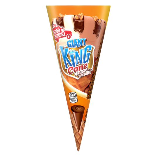 Good Humor Vanilla & Chocolate Giant Cone 1ct