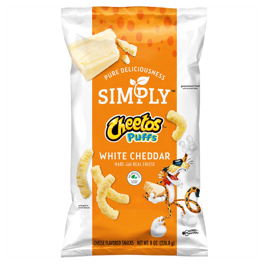 Simply Cheetos Puffs White Cheddar 8.5oz