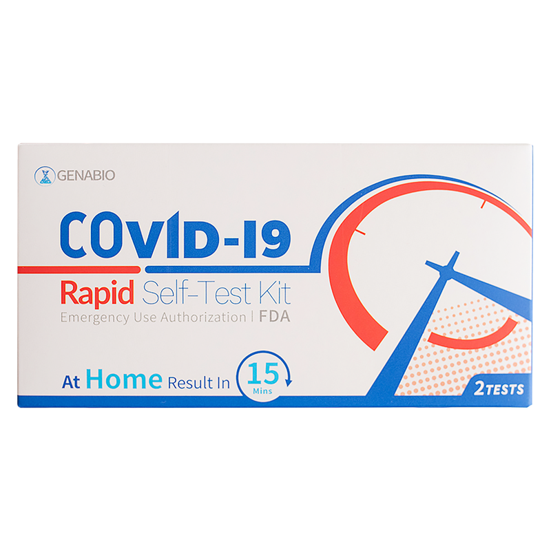 Genabio COVID-19 Rapid Self-Test Kit  (2 tests)