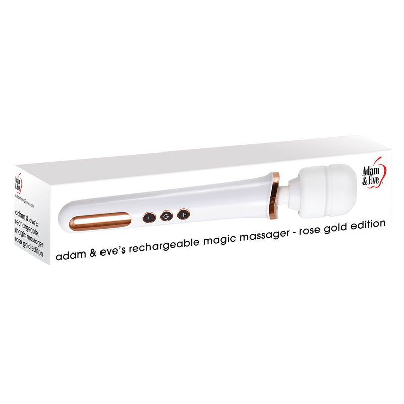 Adam & Eve Rechargable Magic Massager Rose Gold