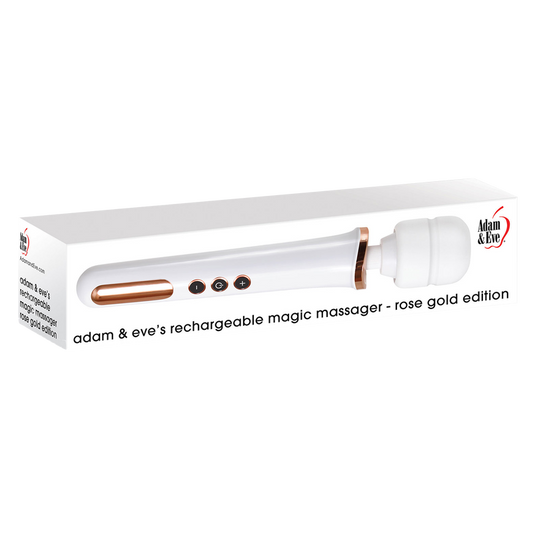 Adam & Eve Rechargable Magic Massager Rose Gold